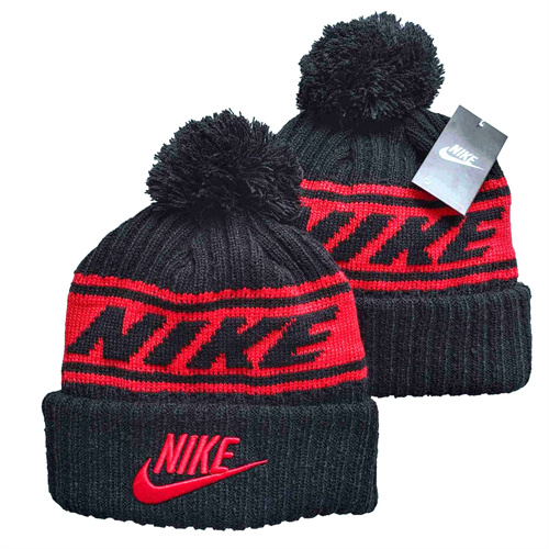 Black/Red Knit Hats 024